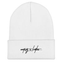 Cuffed Beanie ( WHITE )