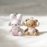 Image 1 of winter miffy & boris charms 