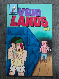 VOID LANDS #1 Comic Book (includes 3 holographic stickers!)