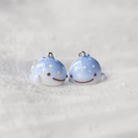 Image 1 of jinbesan whale shark charm