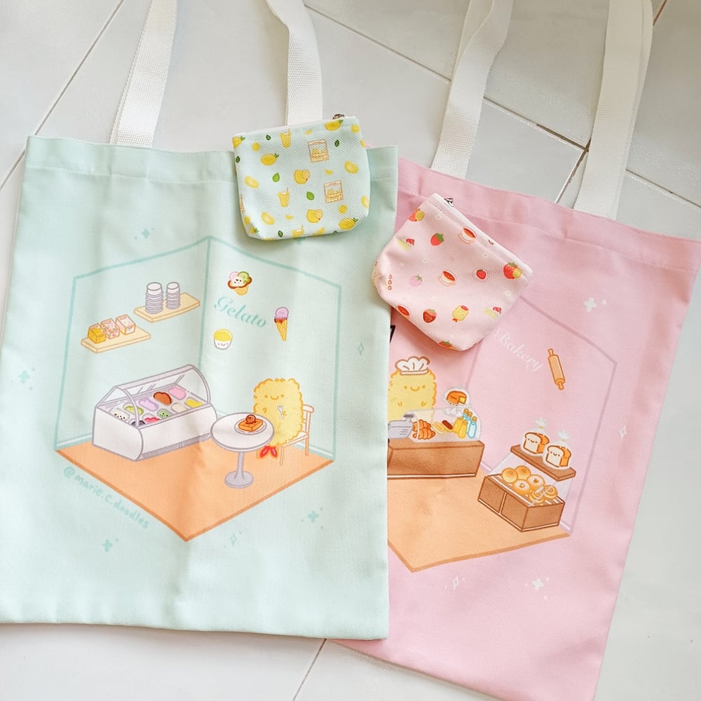 Image of Canvas Tote Bags & Pouches