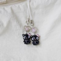 Image 1 of chococat bow charm 