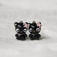 Image 3 of chococat bow charm 