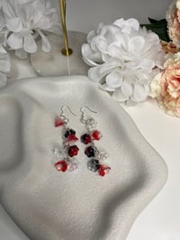Image 1 of Red Lily of Valley bead collection