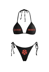 LUCIFER'S FAVORITE BIKINI SET