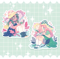 Mushroom Ladies - Stickers