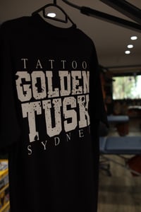 Image 4 of GOLDEN TUSK LOGO TEE