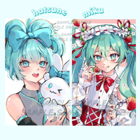 Hatsune Miku Special Finish Prints