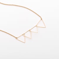 Image 4 of Collier Maille Triangles