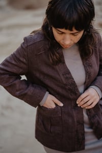 Image 7 of Juniper • Heavy linen kimono