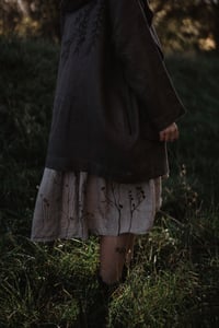 Image 7 of Larix • Linen open cardigan