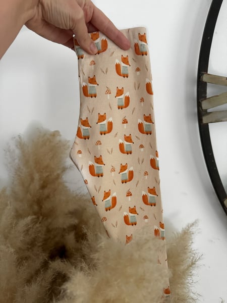 Image of Ribbed Fox Leggings 