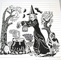 Image 1 of Original drawing - Witch