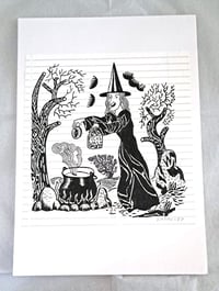 Image 2 of Original drawing - Witch