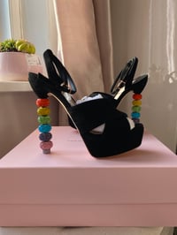 Image 1 of Sophia Webster Natalia Platform Rainbow Heels