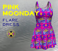 Pink Moonday Flare Dress