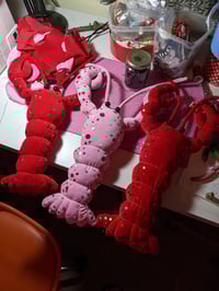 Image 8 of Velvet Lobster Wall Decoration