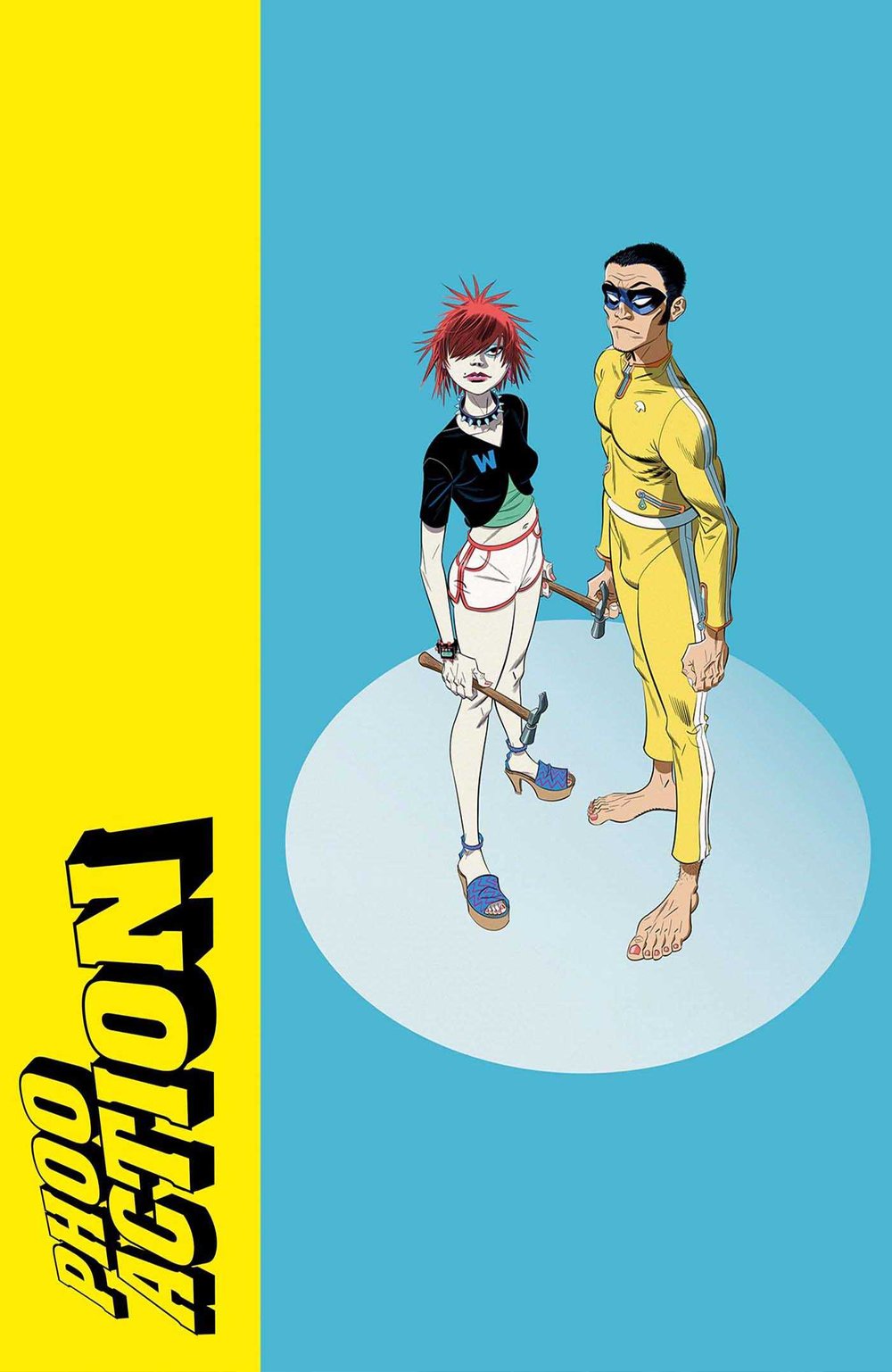 Image of Phoo Action - Matthew Wakeham, Jamie Hewlett - EXCLUSIVE BOOKPLATE