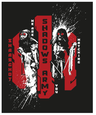 Image of Tee shirt Shaârghot Shadows Army Mantis