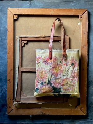 Image of one of a kind painting bags - pink