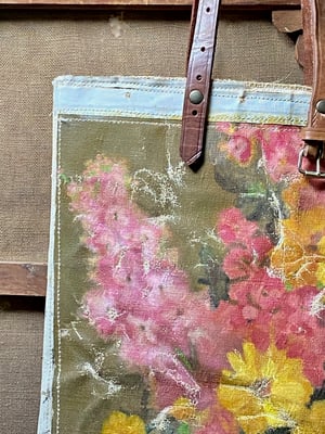 Image of one of a kind painting bags - pink