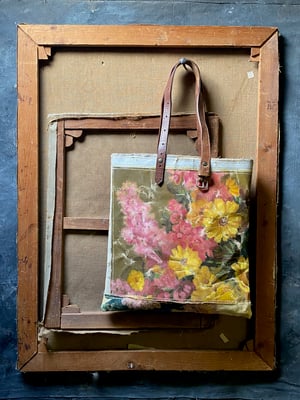 Image of one of a kind painting bags - pink