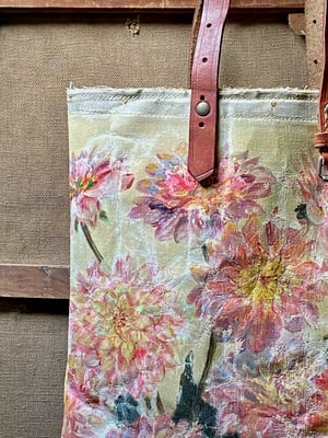 Image of one of a kind painting bags - pink