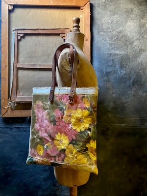 Image of one of a kind painting bags - pink