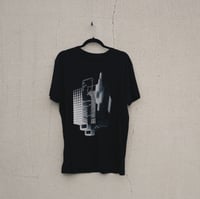 Image 1 of Black Runā Rīga oversized t-shirt