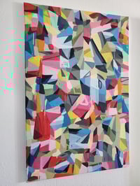 Image 2 of Abstract Geometric Painting