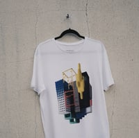 Image 1 of White Runā Rīga oversized t-shirt