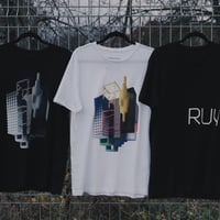 Image 3 of White Runā Rīga oversized t-shirt