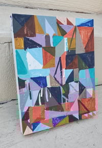 Image 2 of Abstract shapes painting 