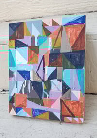 Image 3 of Abstract shapes painting 