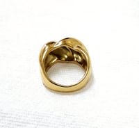 Image 9 of Chunky Croissant Ring 