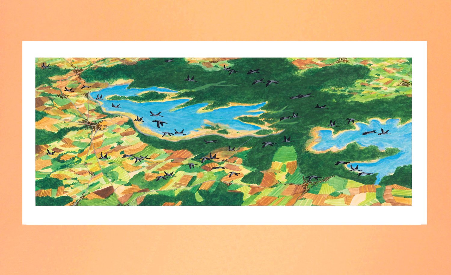 Lac du Temple & forêt d'Orient