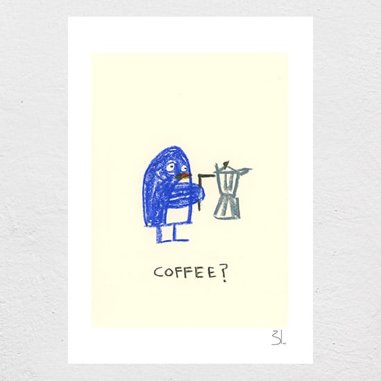 Image of Coffee or Not Print