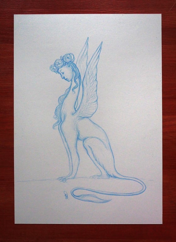 Image of Sketch for "Sphinx"