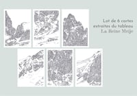 Image 1 of Lot de cartes postales - verticales