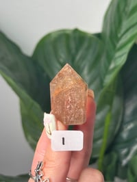 Image 4 of MINI RUTILE IN QUARTZ TOWERS F-J