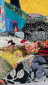 “On a windy day” - Autumn art quilt Image 9