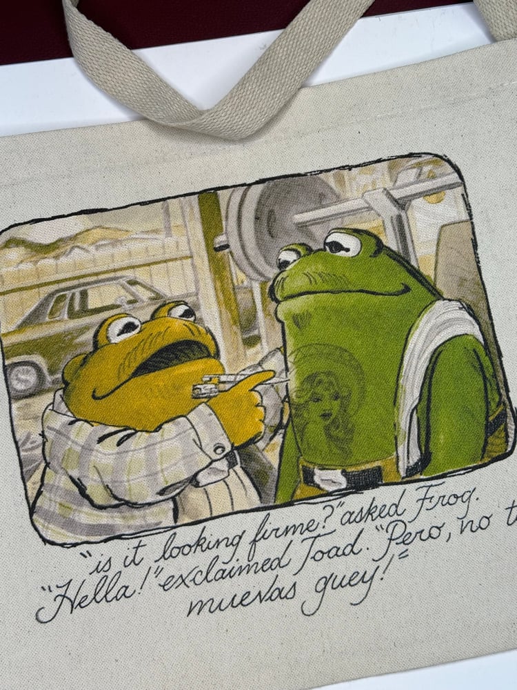 Image of Frog and toad tote 
