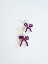 GAME DAY BOW EARRINGS