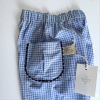 Image 2 of BLUE GINGHAM PANTS