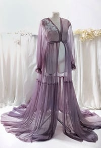 Image 1 of Tulle dress for photoshoot | Melissa | size S-M-L | purple