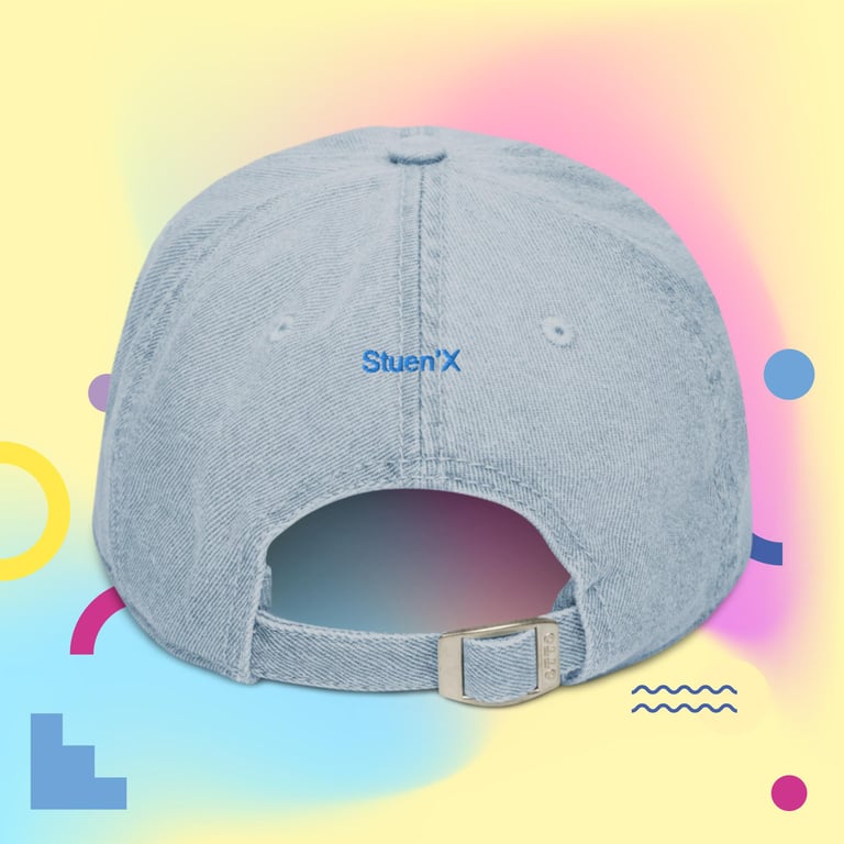 Love Yourself Denim Hat Image 4