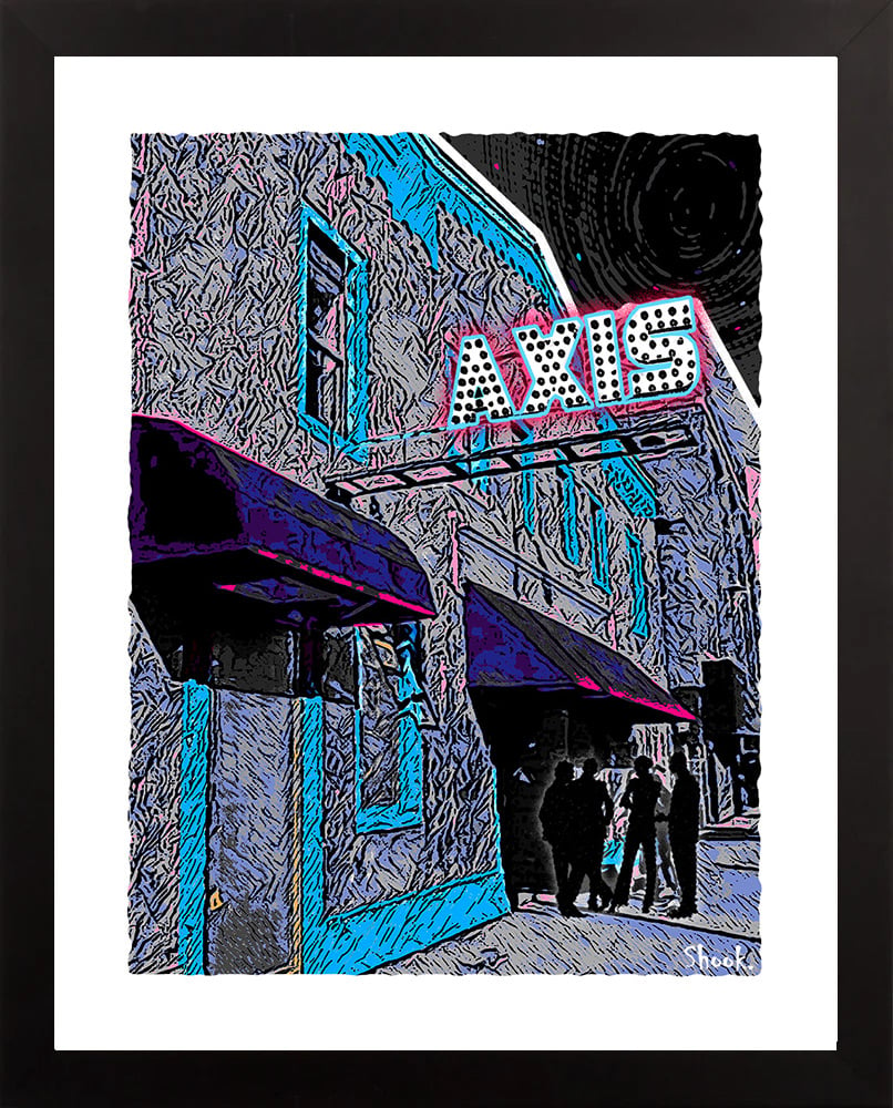 Axis, Boston MA Art Print (Multi-size options)