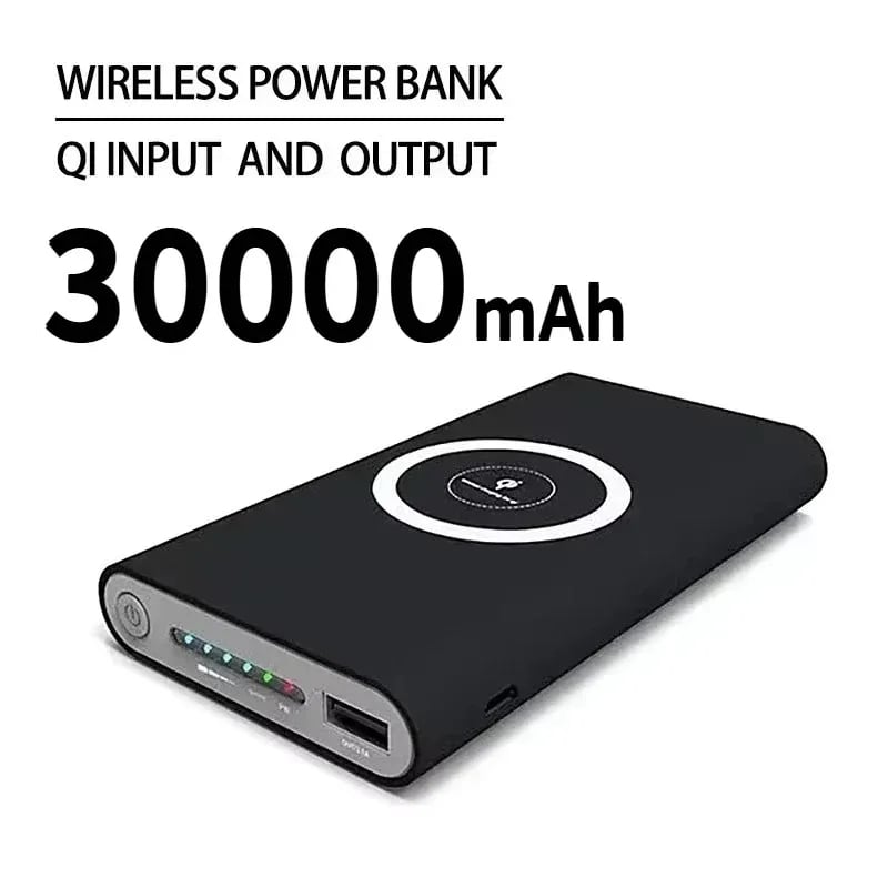 MSL Two-Way Wireless Power Bank - 30000mAh Fast Charger