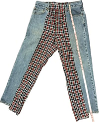 Image 3 of PLAID DENIM