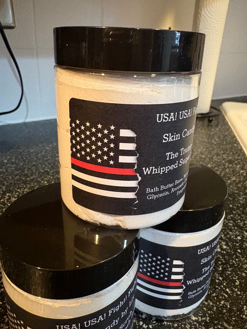 The Trump Scrub Whipped Sugar Scrub Soap